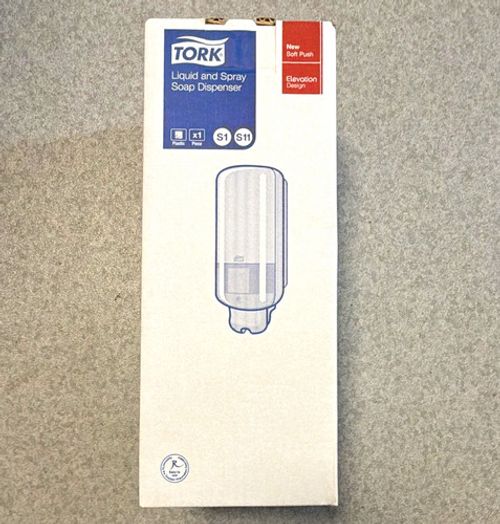 Tork Liquid & Spray Soap Dispenser for S1/S11 Systems, MPN 56 00 00, 1 Unit