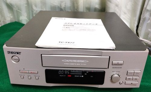 SONY TC-TX77 Cassette Deck Auto Reverse Dolby B/C Serviced Fully Functional