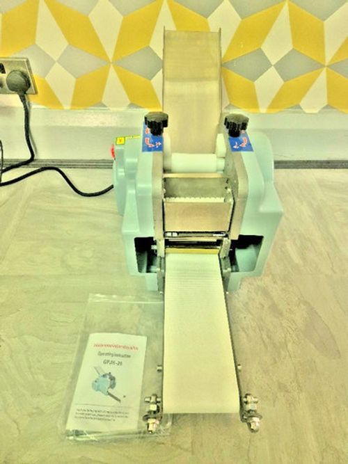 Automatic Dumpling Skin Maker Machine Wonton Wrapper Dough Maker Multifunctional