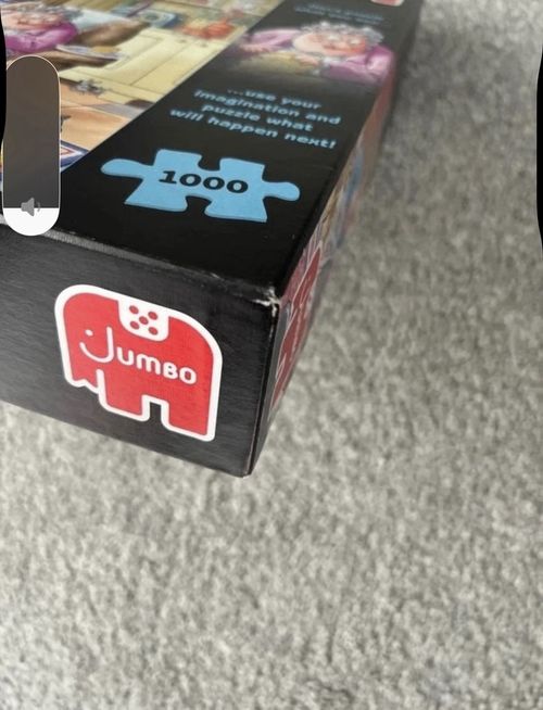 Wasgij Mystery Puzzle #17 Catching a Break! 1000 Piece Cardboard Jigsaw — image 5