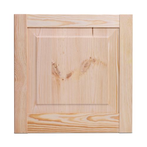 Pine Natural Plain Front Cassette Doors Wooden Cabinet Cupboard Wardrobe — image 4