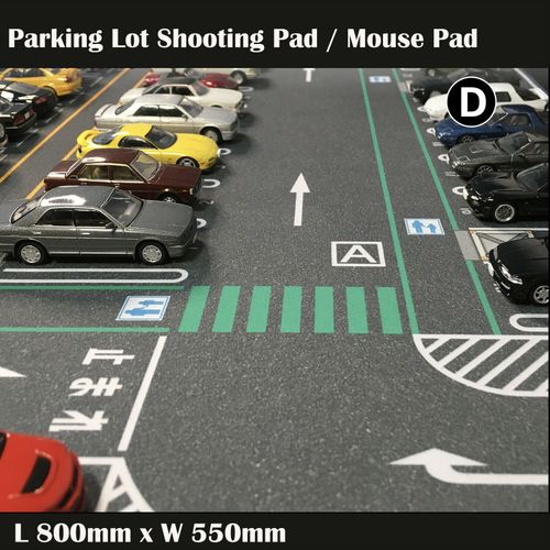 Diorama  1/64 Parking Lot Mat Model Car Scene Display Large Garage Toy Mouse Pad — image 7