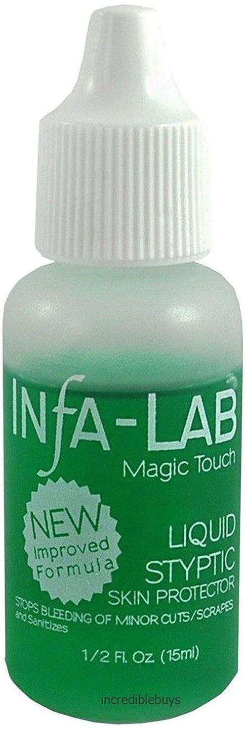 Infa-Lab MAGIC TOUCH Liquid Styptic Nails Stop Bleeding Skin Protector Infalab b — image 11