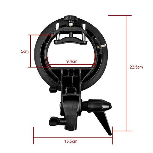 Godox S-type Flash Bracket Holder Bowens Mount For Speedlite Flash Snoot Softbox — image 4