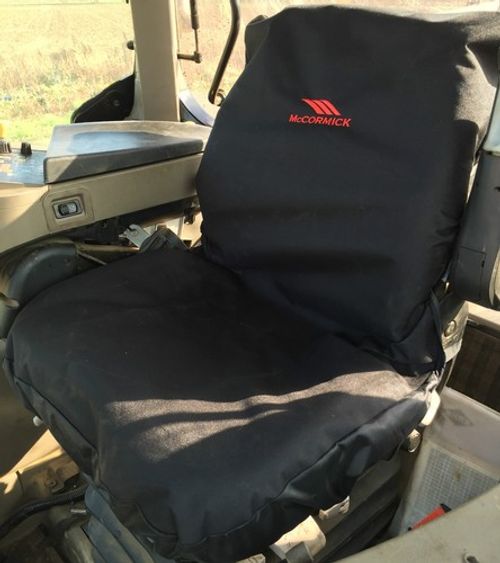 Tractor Seat Cover To Fit McCormick Heavy Duty-Waterproof-Embroidered