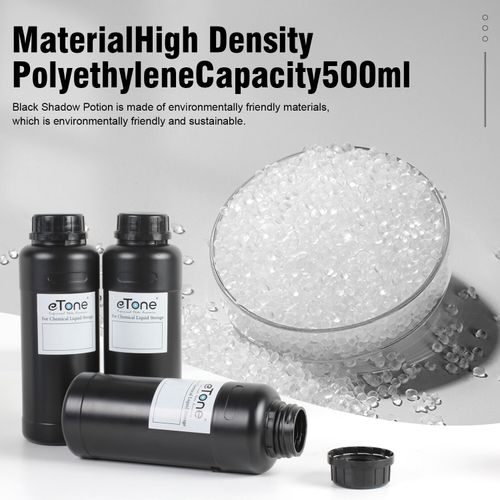 3x 500ml 0.5L Darkroom Film Negative Developing Chemical Storage Collect Bottles — image 10
