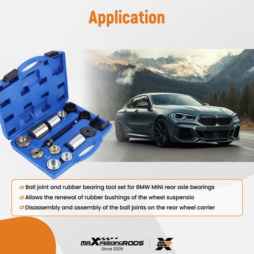DIFFERENTIAL & AXLE BUSH TOOLS for BMW E36/46, E38/39, E60/61, E31, E90/91 UK — image 4