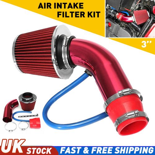 76mm 63mm Cold Air Intake Induction Kit Cone Filter for Toyota Nissan Peugeot