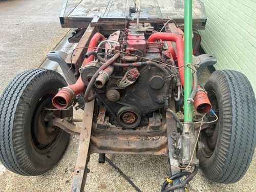 1949 Chevrolet COE Chassis with year 2000 Cummings Diesel engine & gearbox V5C — image 4