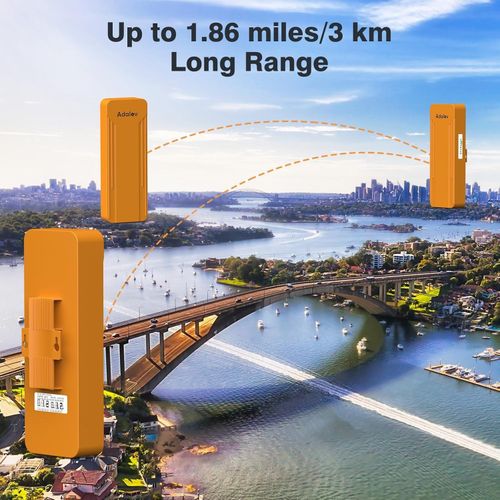 Adalov CPE469 Gigabit Wireless Bridge: Dual-Band 2.4GHz & 5.8GHz, IP65 3km — image 7