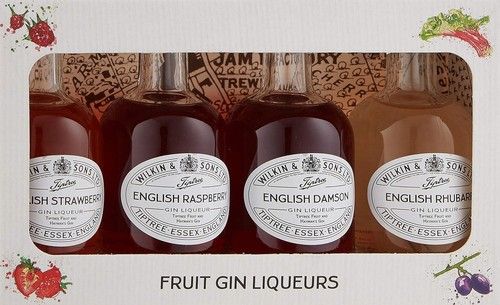 Tiptree Miniature Fruit Gin Liqueurs Gift Set Box 4x5cl