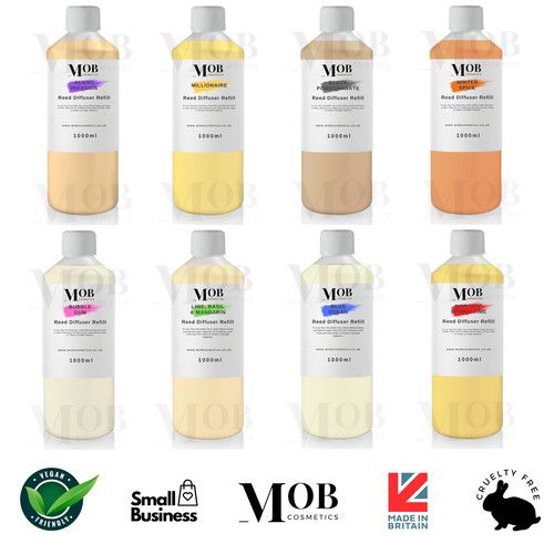 🔥BEST PRICE Reed Diffuser Oil Refill Designer Fragrance Strong Scent 💪 1 LITRE