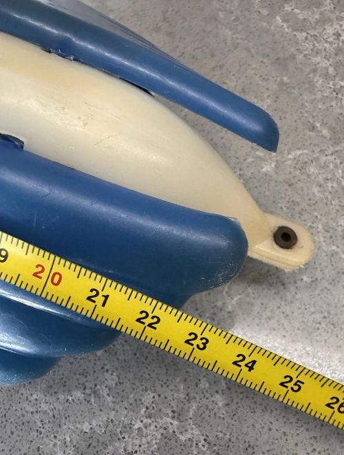 Vintage USSR Pull Toy Pelican Soviet Plastic Action Toy — image 8