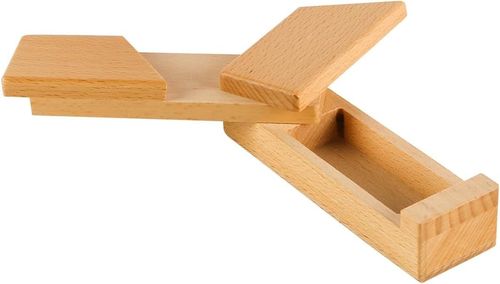 Wooden Puzzle Box with Hidden Compartments Difficult Brain Teaser for Adults Se — image 5