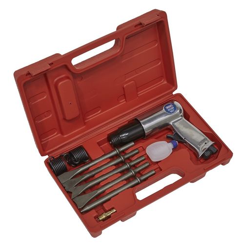 Sealey Air Hammer with Chisels Long Stroke Air Tool Workshop Garage — image 2