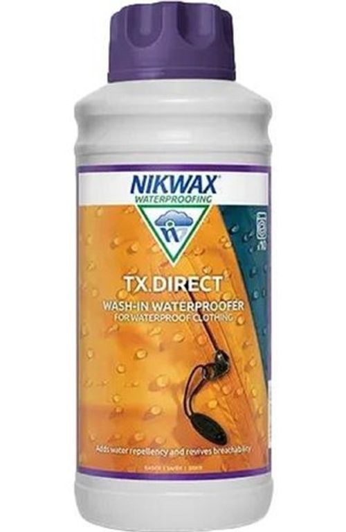 Nikwax TX Direct Wash-In Waterproofing for Outdoor clothing Re-Proofer