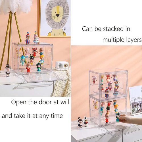 Acrylic Display Case Dustproof Showcase Clear Display Box for Figure Model Craft — image 6