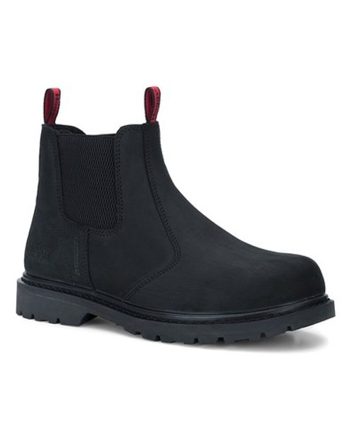 Hoggs Of Fife Zeus Safety Boots FREE 3PR £9 SOCKS STEEL TOE & SOLE BLACK RRP£85