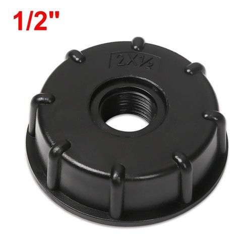 S60X6 Coarse Threaded Cap to 1/2" Adaptor Connector for IBC Tank fittings UK