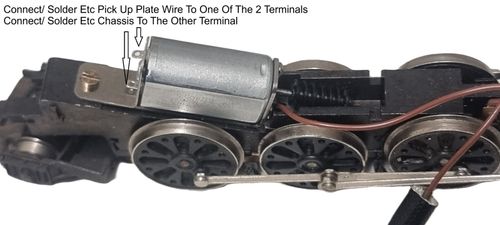 HORNBY X03 PLASTIC WORM MOTOR REPLACMENT UPGRADE KIT MULTI CLASS TRAIN LOCO — image 3