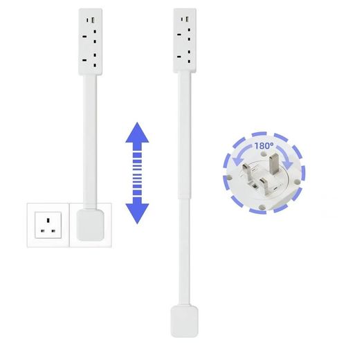 Electrical Outlet Extender Stick - Power Socket Expander Notates 180° V — image 8