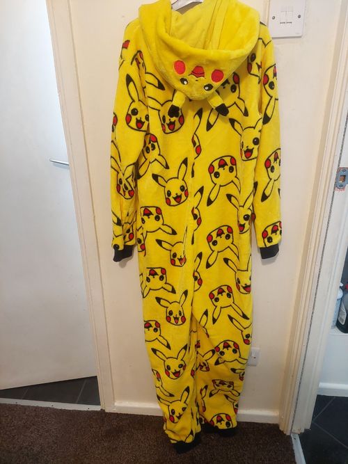 ​Official Pokémon Pikachu Fleece All-In-One Hooded one piece pyjama  — image 10