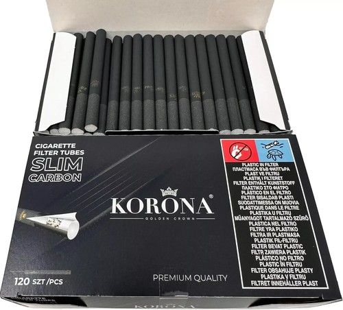 Korona Slim Carbon Empty Tubes SLIM 6.8 mm Diameter SLIM
