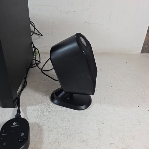 Logitech 2.1 PC Speaker System X-210 S-0191B Subwoofer Wired Remote Tested — image 9