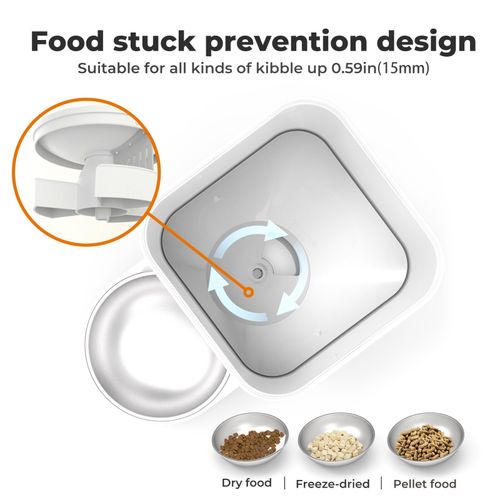 Automatic Dog Feeder Cat feeder with Timer, APP Control,Wifi, 4L capacity — image 13