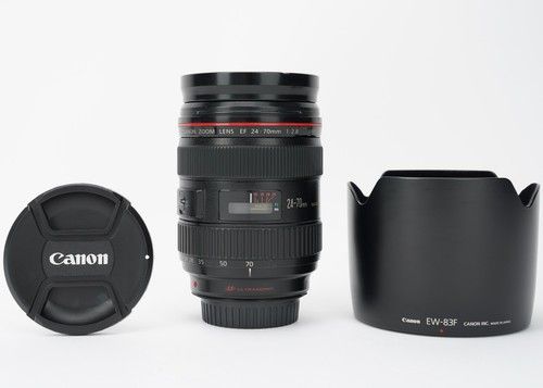 Canon EF 24-70mm f/2.8L USM Lens Wide-Angle to Portrait Length/Full-Frame Format