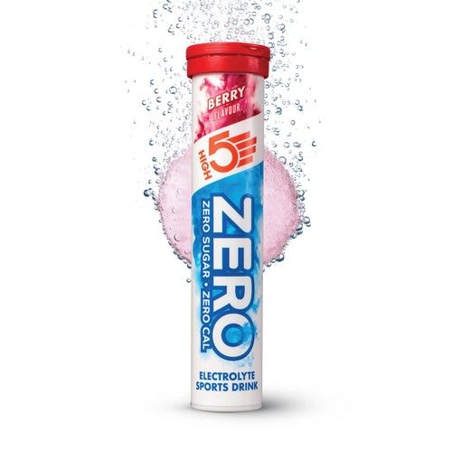 HIGH5 Zero Electrolyte Tablets Berry Hydration Drink 20 Tablets Sugar Free