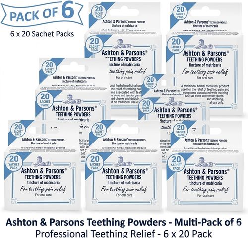 Ashton Parsons Infant Powders Soothing Teething Comfort 20 Sachets 6 Pack — image 3
