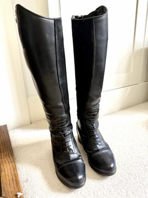 Ariat Bromont H2O Insulated Black Riding Boots UK Size 3 EU 36