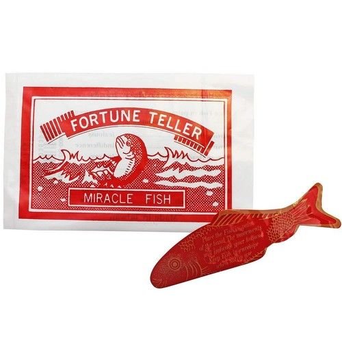 MIRACLE FORTUNE TELLING TELLER FISH PARTY BAG FILLER WEDDING FAVOUR FUNNY GIFT 