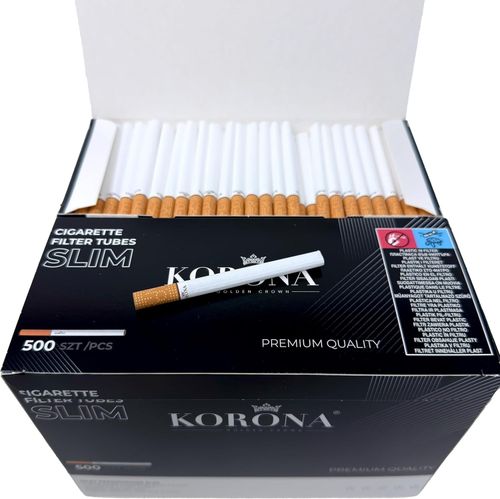 Korona SLIM Tubes 6,8 mm diameter - 1000 Tubes,White — image 5