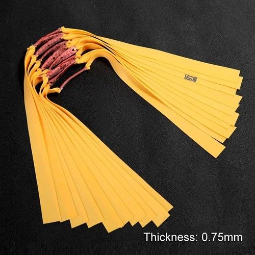Flat Rubber Bands Slingshot Hunting Catapult Replacement Tapered Elastic Band