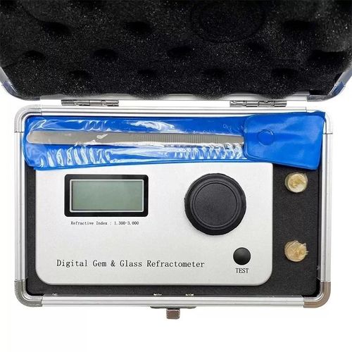 Digital Gem Refractometer Gemstone Diamond Refractive Index Inspection Tester — image 7