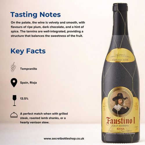 Faustino I Rioja Tinto Gran Reserva 2016 75cl — image 8