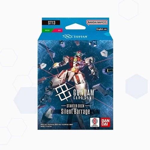 Gundam Card Game: Starter Deck - Silent Barrage (ST13) New! | Giftdude UK