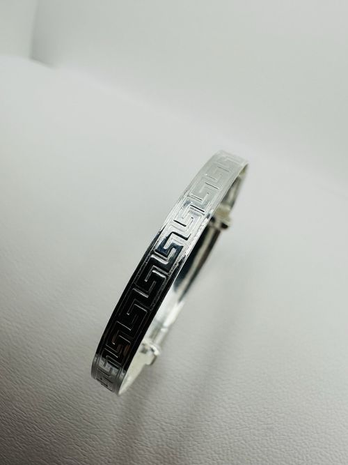 925 Sterling Silver Personalised Baby Christening Bangle  Gift Boxed - New — image 13