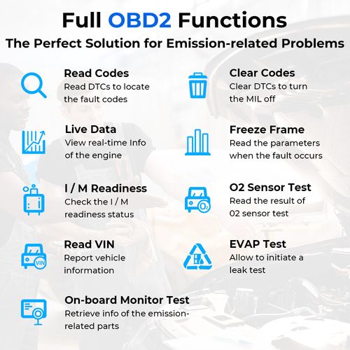 2026 TOPDON ArtiDiag500 OBD2 Scanner ABS SRS Car Diagnostic Tool Code Reader UK — image 13
