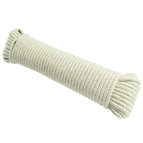 Washing Line Rope Traditional Strong Cotton Rope Clothes Dryer Twine Polley Jute