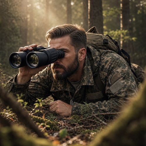 20x50 Military Binoculars Powerful Long Range BAK4 HD Telescope Hunting — image 13
