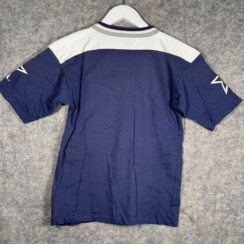 Vintage 90s Kids Dallas Cowboys Jersey Shirt Size L? 15x21 1996 NFL Cut Tag — image 7