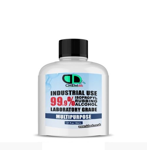 IPA 99.9% PURE Isopropyl Rubbing Alcohol Isopropanol Disinfectant Antiseptic UK