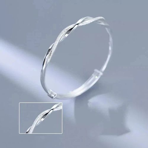 Women 925 Sterling Silver Bracelet Bangle Ladies Jewelry Christmas Gift For-Her* — image 4