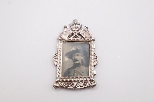 Antique Sterling Silver Miniature Photograph Frame Hallmarked Birmingham 1899