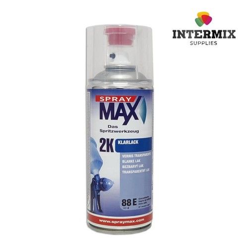 Spray Max 680061 2k Gloss Clearcoat Spray - 400ml Aerosol for High Gloss Finish