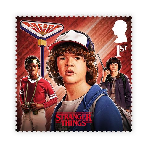 Stranger Things Stamps Collector Sheet from Royal Mail — image 3