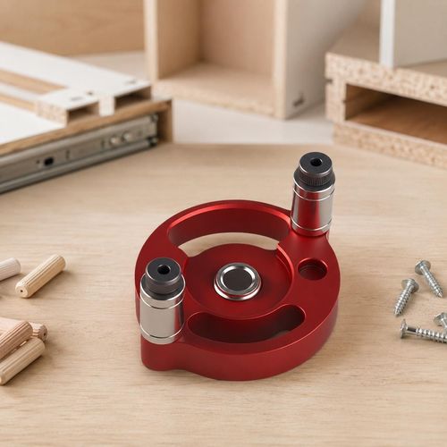 Self Centering Dowel Drill Guide Punch Locator Woodworking Joinery Tool — image 8